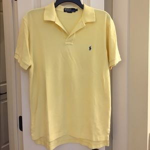 Light Yellow Polo Shirt